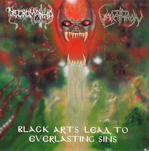 Necromantia / Varathron - Black Arts Lead to Everlasting Sins