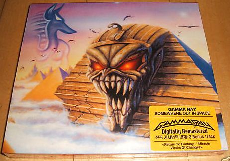 ミュージシャン GAMMA RAY Somewhere Out In Space Tour Gamma Ray – Somewhere Out In Space – CD (Album), 1997