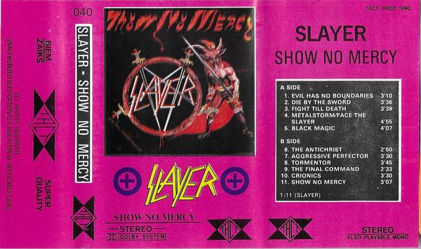 Slayer - Show No Mercy - Encyclopaedia Metallum: The Metal Archives