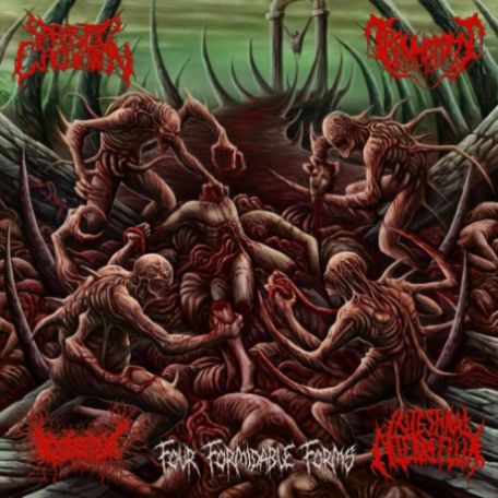 Intestinal Alien Reflux / Gorepot / Parasitic Ejaculation / Traumatomy - Four Formidable Forms
