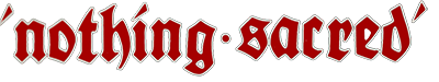 Nothing Sacred - Logo