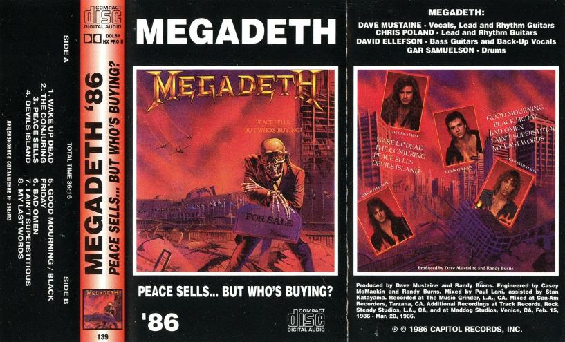 Megadeth - Peace Sells but Who's Buying? - Encyclopaedia Metallum: The Metal  Archives