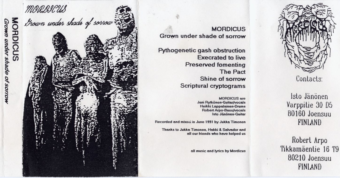 Mordicus - Grown Under Shade of Sorrow