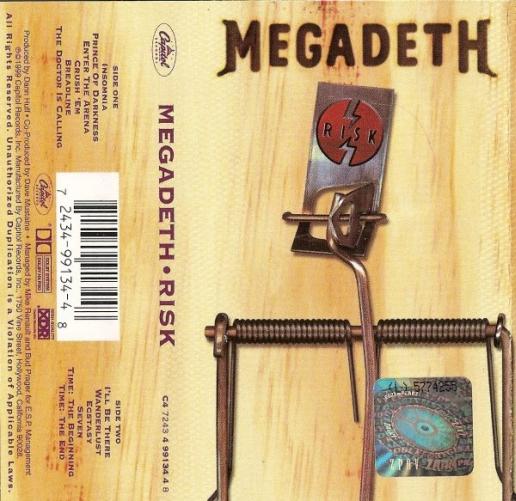 Megadeth - Risk - Encyclopaedia Metallum  Megadeth, Worst album covers,  Bad album