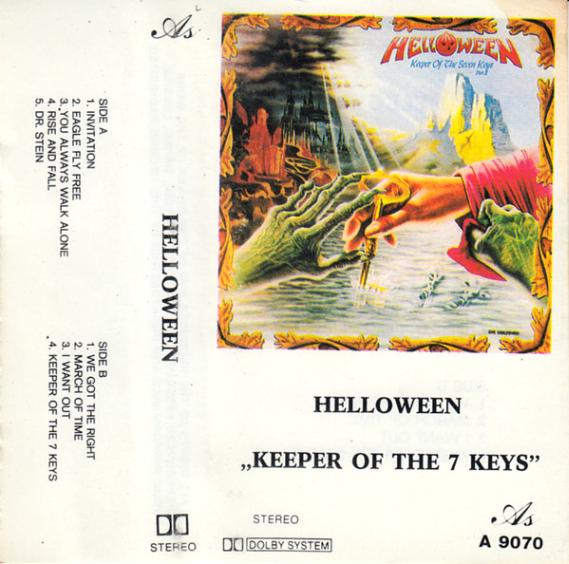 Helloween Keeper Of The 7 Keys Reviews Encyclopaedia Metallum The Metal Archives