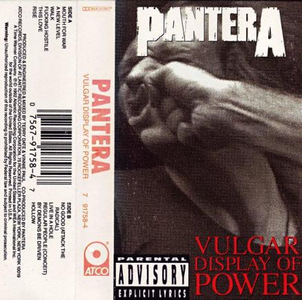 Pantera - Vulgar Display of Power - Encyclopaedia Metallum: The Metal