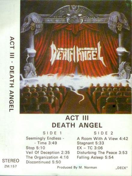 Death Angel Act Iii Encyclopaedia Metallum The Metal