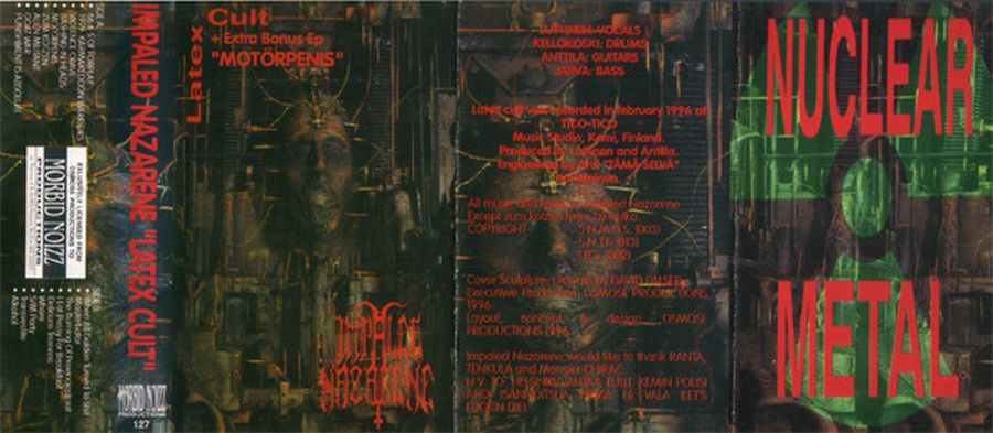 IMPALED NAZARENE　貴重 缶入りLatex Cult CD Impaled Nazarene – Latex Cult – CD (Album), 1996 [r370808