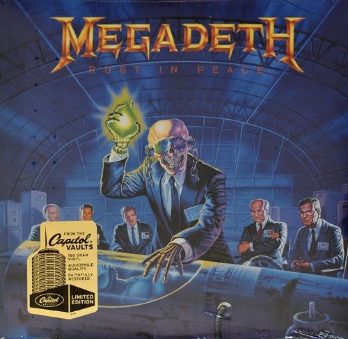 Обложка: Megadeth — Rust in Peace