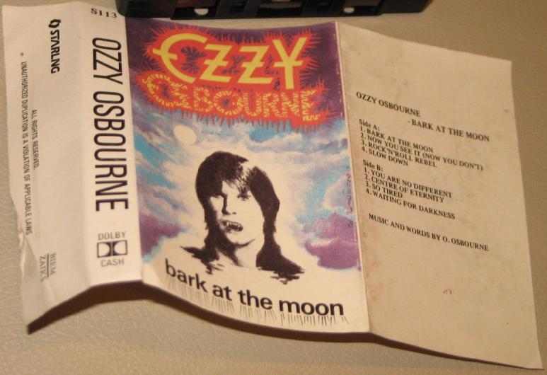 ozzy osbourne bark at the moon funko