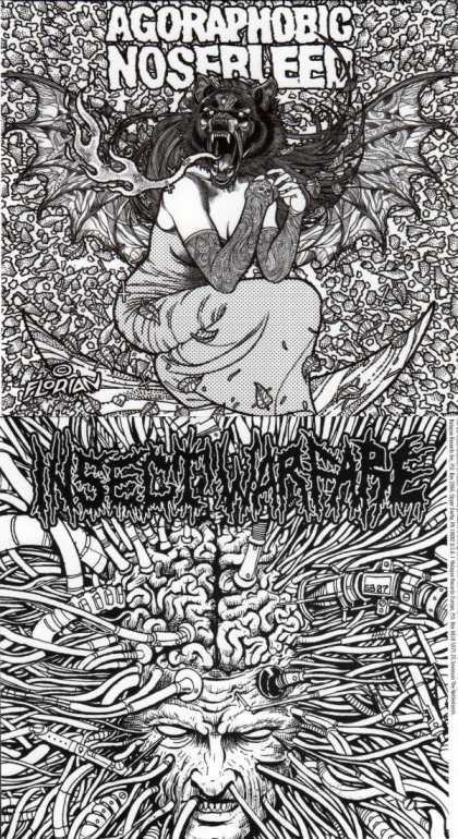 Insect Warfare / Agoraphobic Nosebleed - 5 Band Genetic Equalizer Pt.4 [In 4 Parts] / Untitled