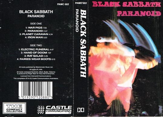 black sabbath paranoid lyrics