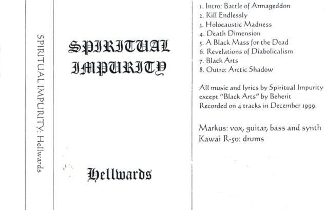Spiritual Impurity Hellwards Encyclopaedia Metallum The Metal Archives