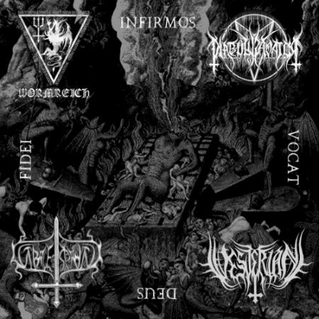 Gravespawn / Vesterian / Wormreich / Diabolus Amator - Infirmos Vocat Deus Fidei