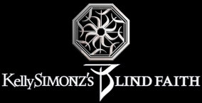 Kelly Simonz's Blind Faith - Logo