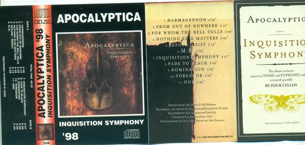 Apocalyptica - Inquisition Symphony - Encyclopaedia Metallum: The Metal ...