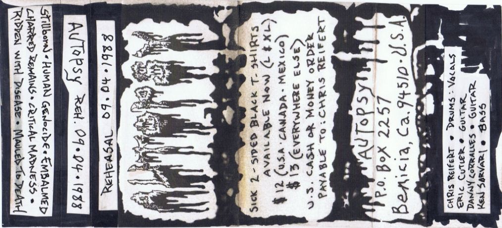 Autopsy - Rehearsal 09.04.1988
