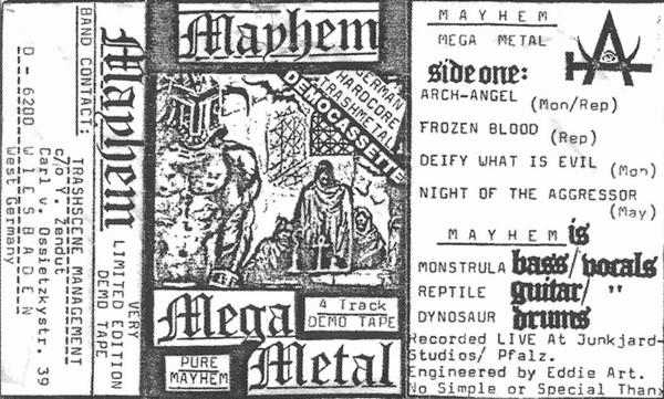 Mayhem - Mega Metal - Encyclopaedia Metallum: The Metal Archives