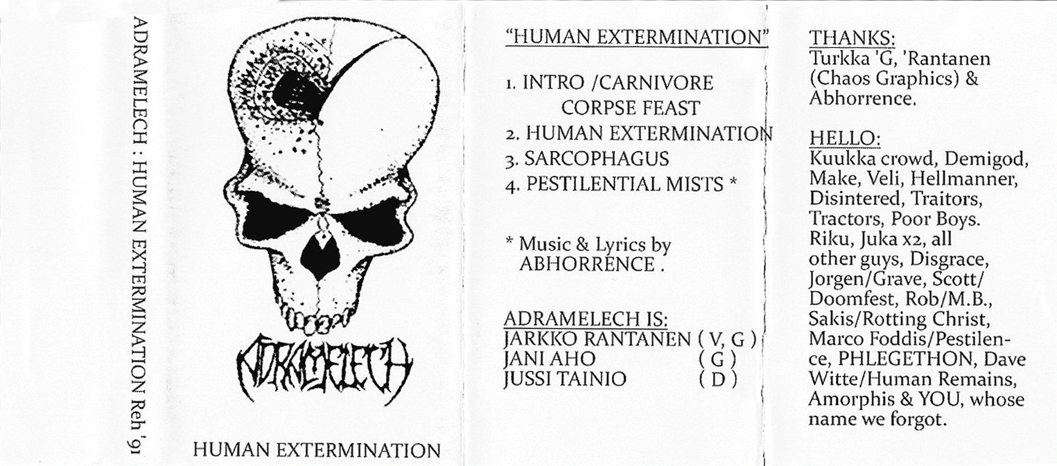 Adramelech - Human Extermination