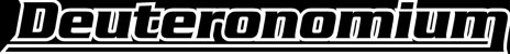 Deuteronomium - Logo