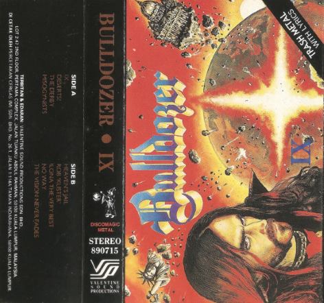 Bulldozer IX '88 スラッシュメタル オリジナル Bulldozer – IX | Releases | Discogs