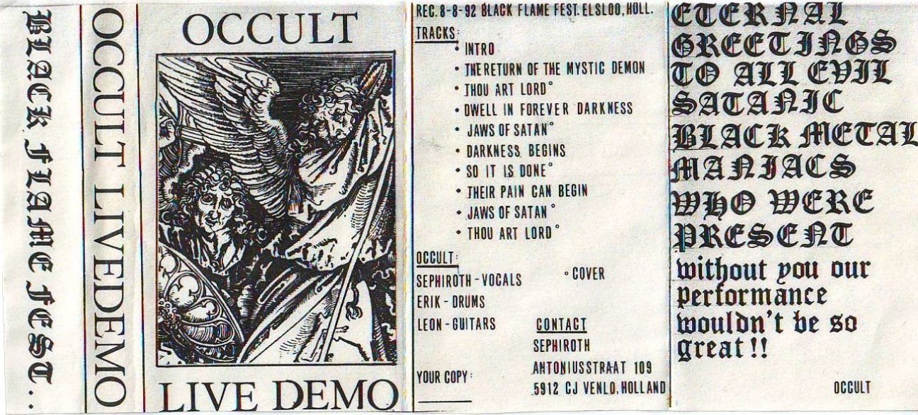 Occult - Live Demo