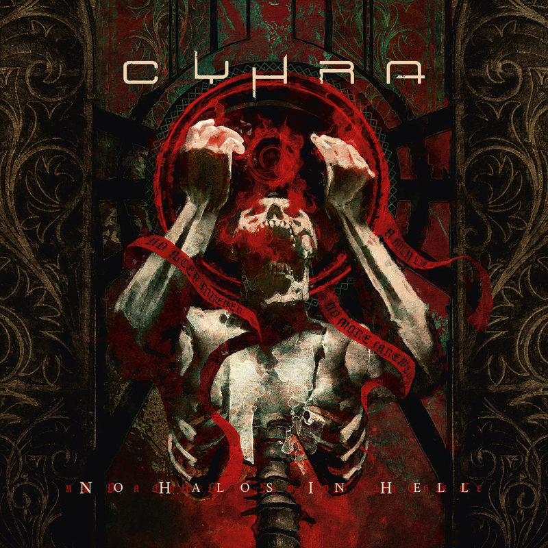 Обложка: Cyhra — No Halos in Hell