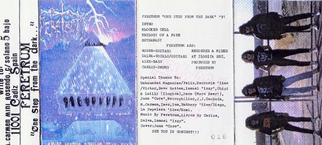 Feretrum - One Step from the Dark