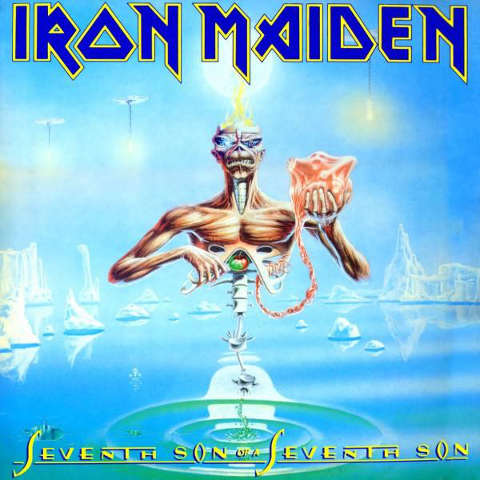 Αποτέλεσμα εικόνας για SEVENTH SON OF A SEVENTH SON - Iron Maiden vinyl cover