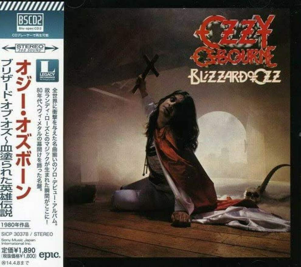 ozzy osbourne blizzard of ozz youtube