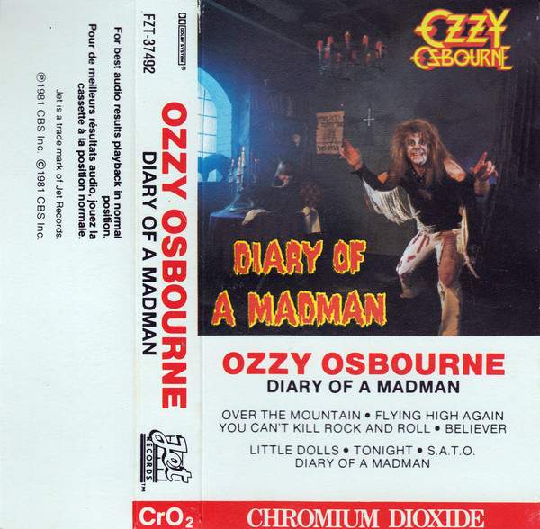 ozzy osbourne diary of a madman songs