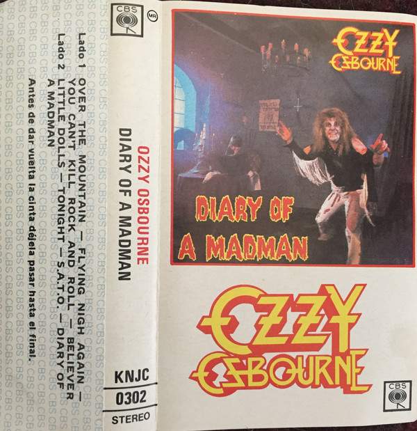 sange fra ozzy osbourne diary of a madman
