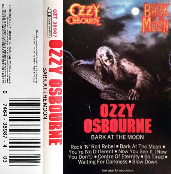 ozzy osbourne bark at the moon wiki