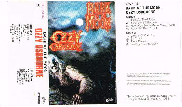 ozzy osbourne bark at the moon review