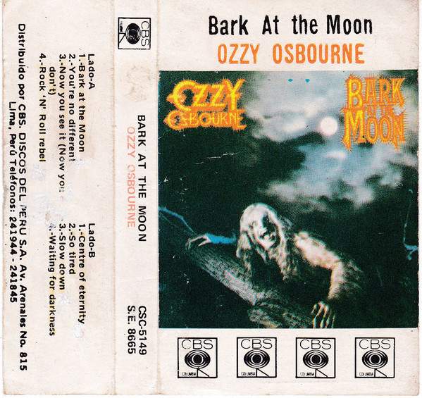 Ozzy Osbourne Bark at the Moon Encyclopaedia Metallum The Metal