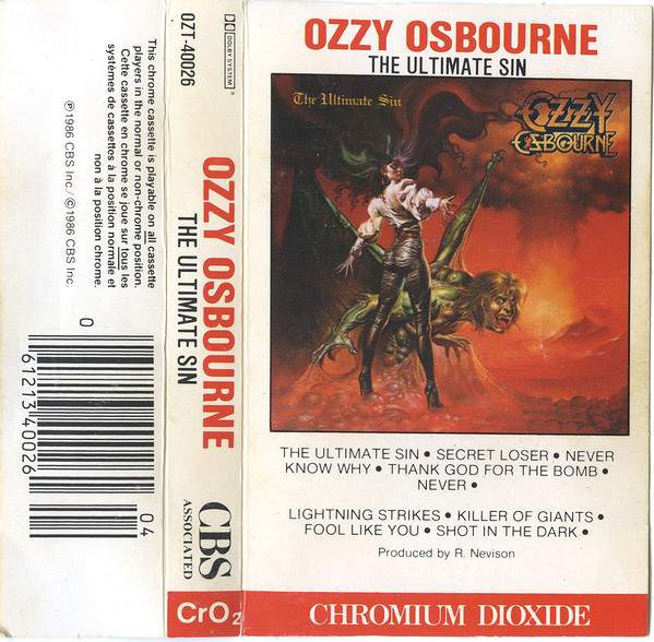play the ultimate sin by ozzy osbourne