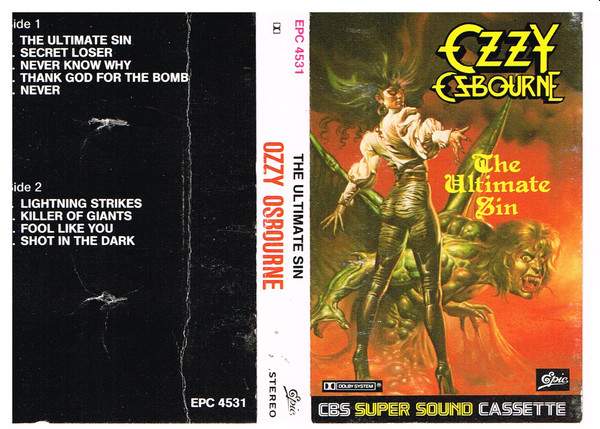 ozzy osbourne songs ultimate sin