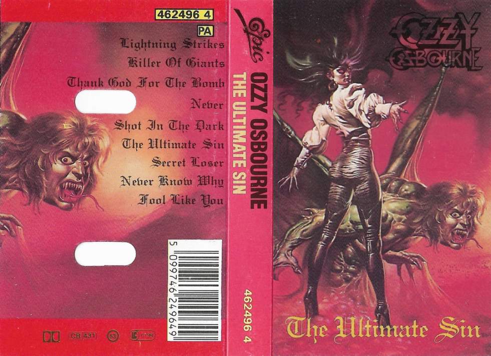 ozzy osbourne the ultimate sin critica