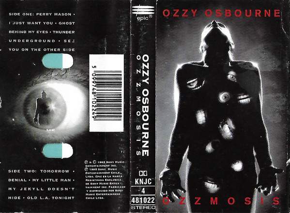 nummers van ozzy osbourne ozzmosis
