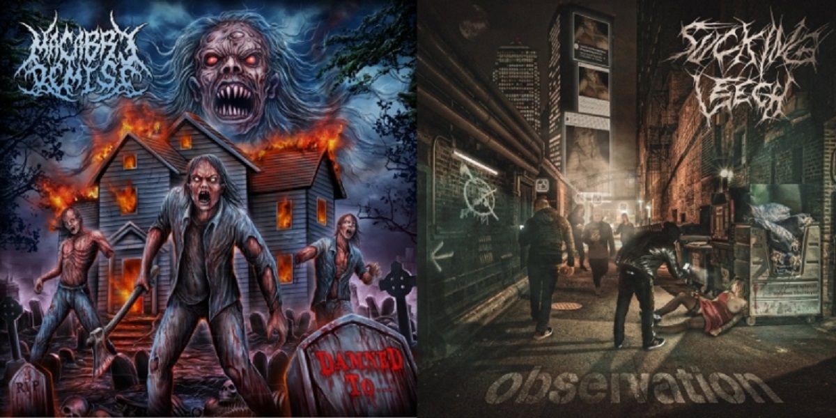 Sucking Leech / Macabre Demise - Observation / Damned to...